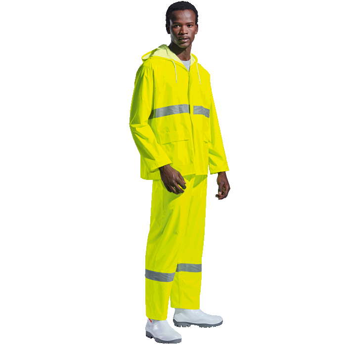 Contractor Reflective Rain Suit