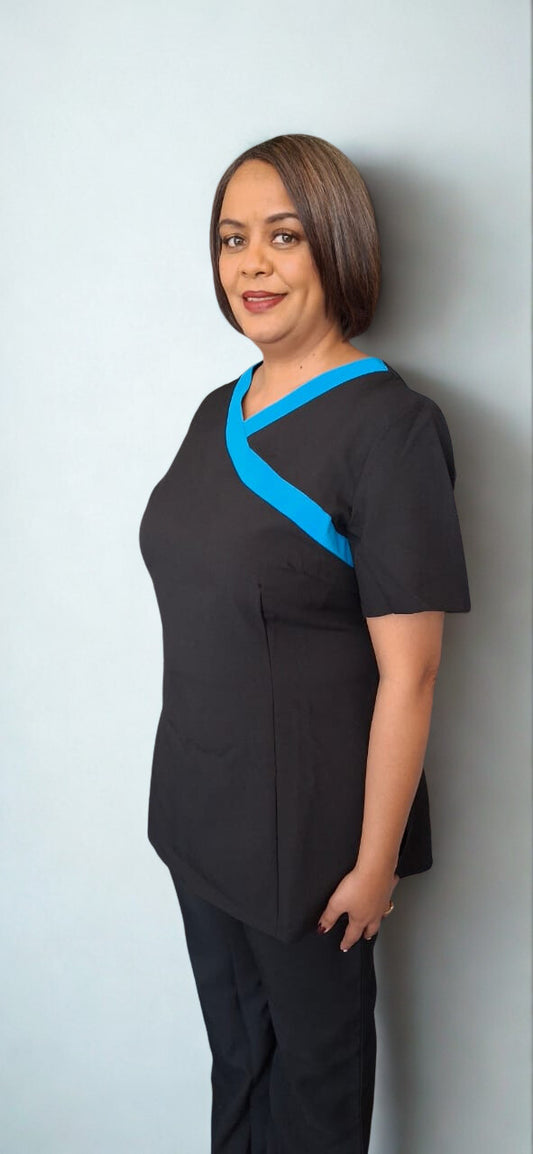 Onyx Tunic Black/Turquoise (While Stocks Last)