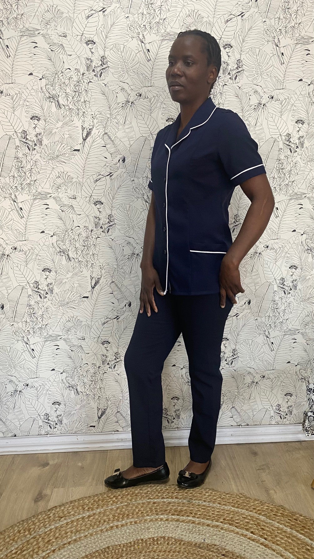 Nova SS Tunic with Buttons and Pockets (N110BM)