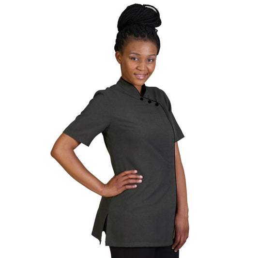 Madri Tunic Charcoal/Black