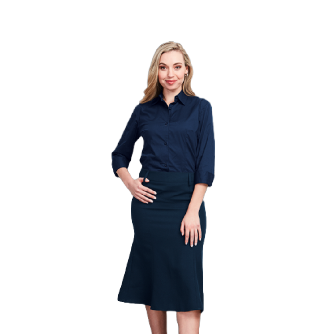 Lola Flare Skirt Navy