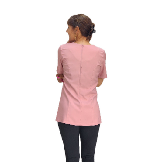 Bella Tunic (B68BM) Dusty Pink