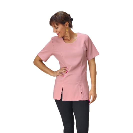 Bella Tunic (B68BM) Dusty Pink