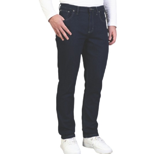 Mens Stretch Jeans 5 Pocket Black JFP2