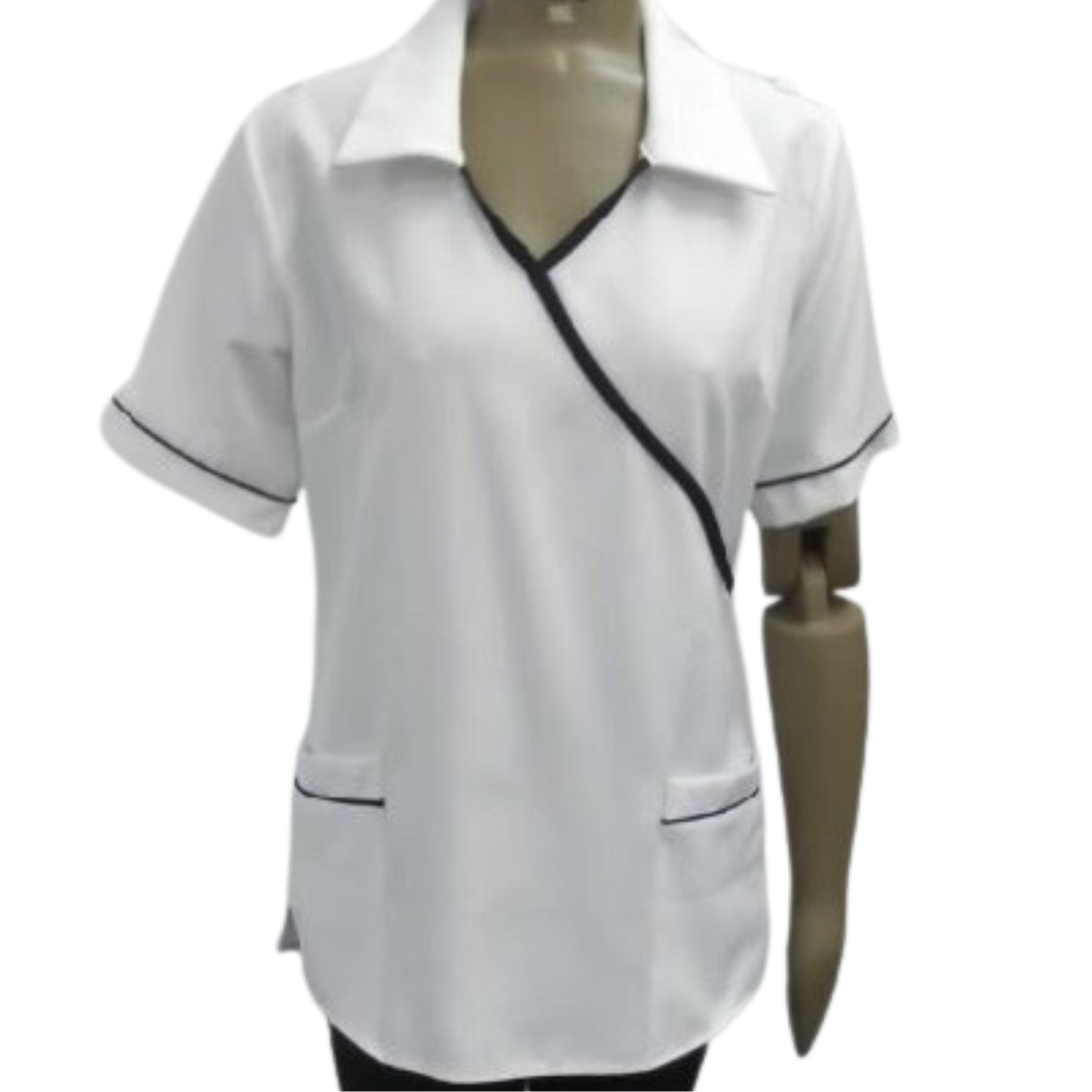 Quinn SS Tunic with mock cross (N100BM)