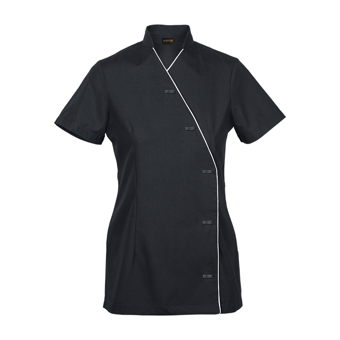 Ivy Tunic Black White