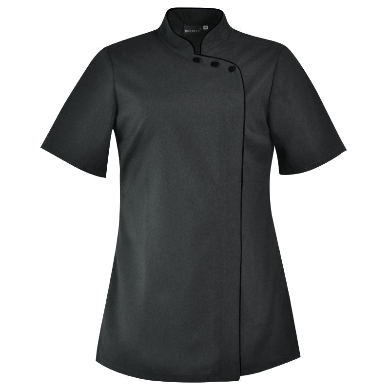 Madri Tunic Charcoal/Black