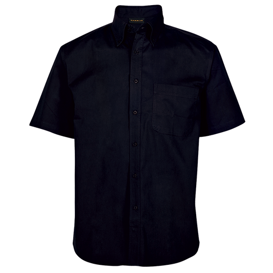 Mens Brushed Cotton Twill Lounge Short Sleeve