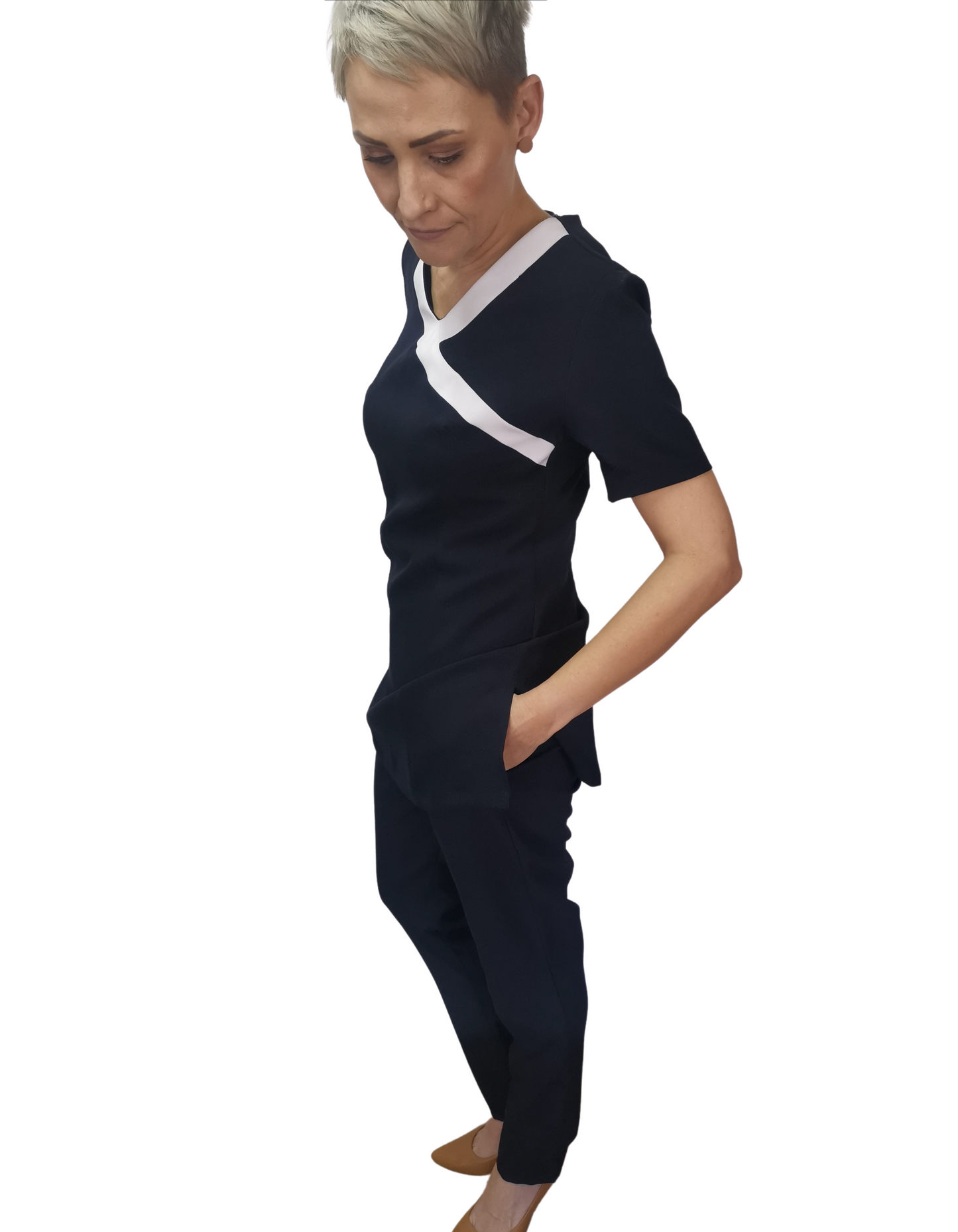 Tunic Onyx Dark Navy/White (While stocks last)