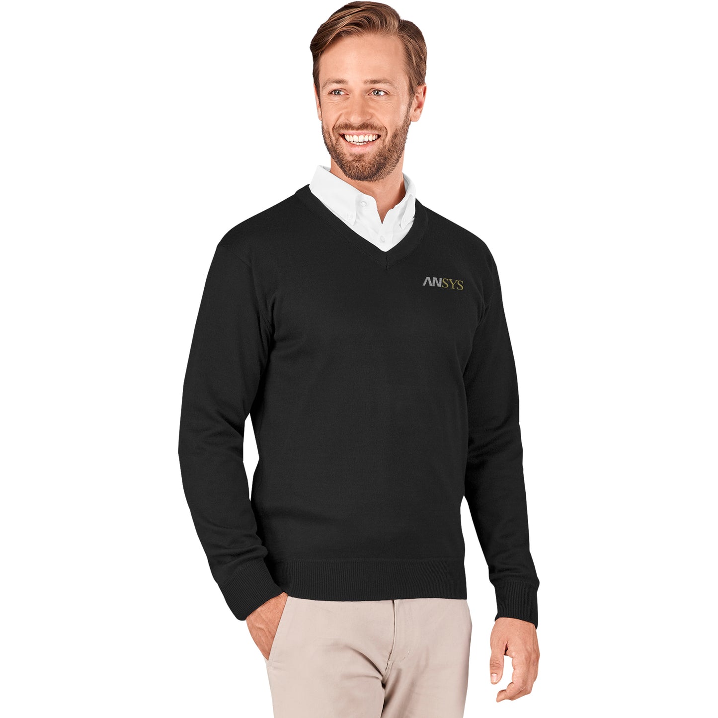 Men's Long Sleeve Peru V-Neck Jersey