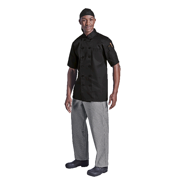 Savona Short Sleeve Chef Jacket