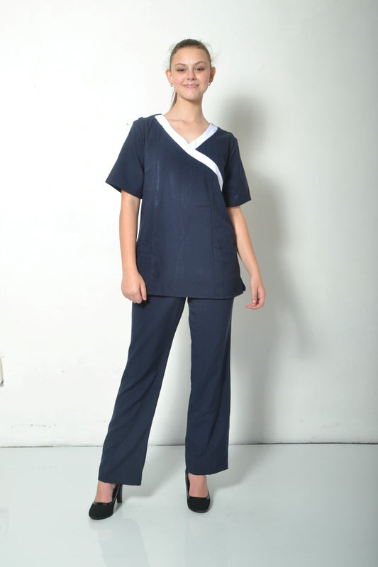 Onyx SS Tunic Navy/white (BL6506BM)