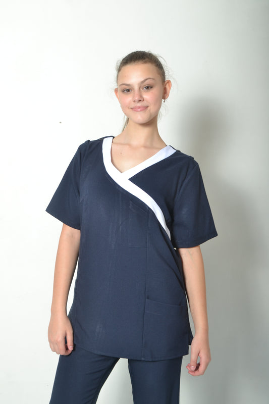 Onyx SS Tunic Navy/white (BL6506BM)