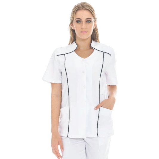 Ava Tunic White/Black B1138BM