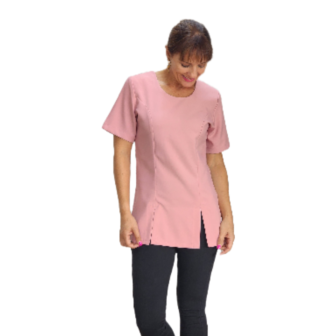 Bella Tunic (B68BM) Dusty Pink