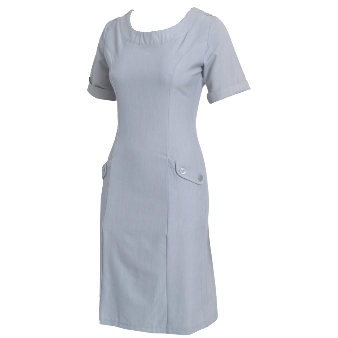 Charlotte Dress Light Grey DR0063