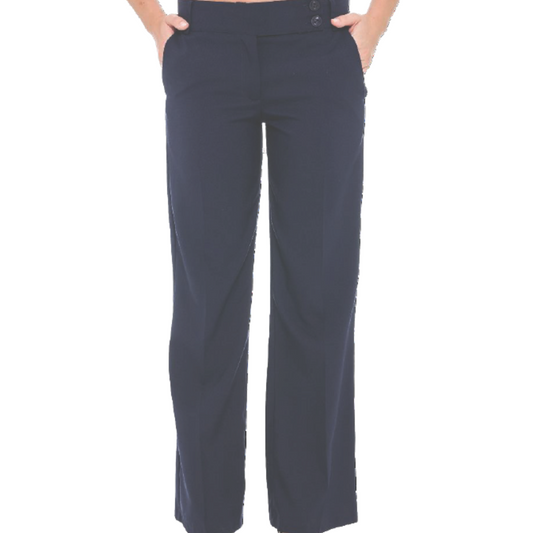 Stella Formal Bootleg Pants Navy E64BM