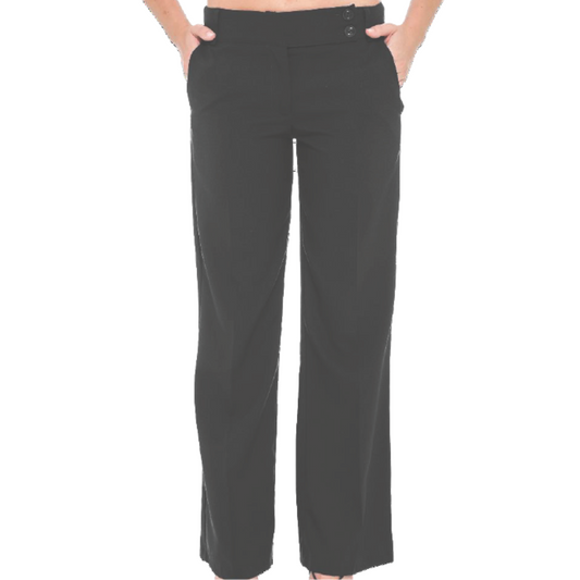 Stella Formal Bootleg Pants Black E64BM