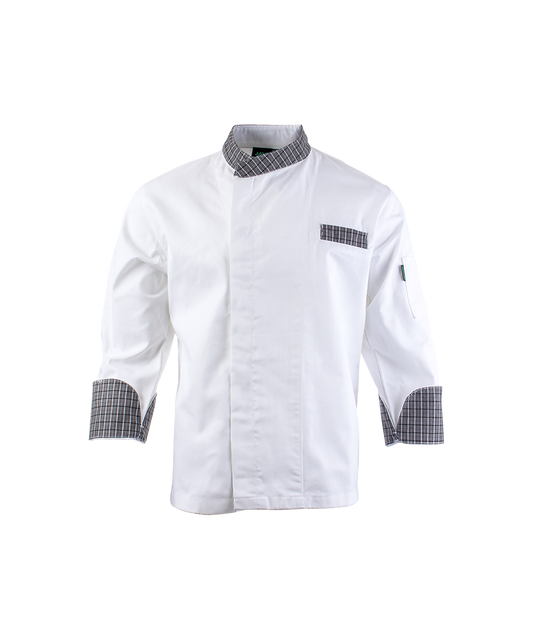 White & Fano Unisex Elite Chef Jacket 6130-PC-Fano