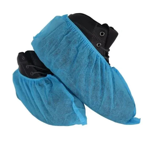 Non-woven disposable shoe covers