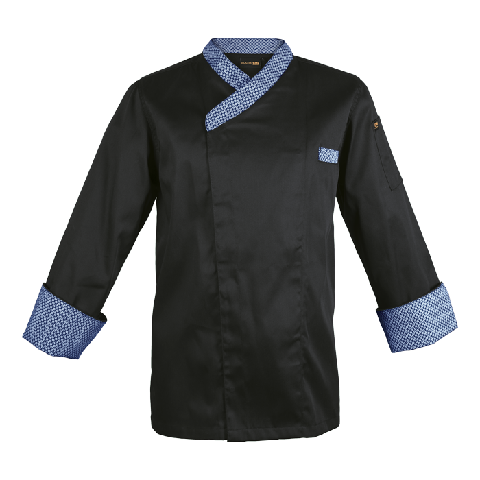 Pitseng Chef Jacket Black Royal