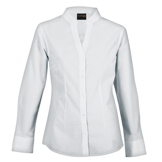 Ladies Barista Blouse Long Sleeve