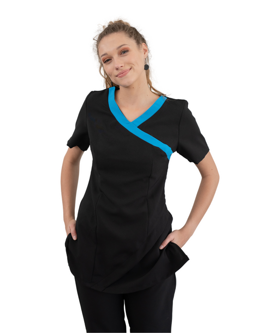 Onyx Tunic Black/Turquoise (While Stocks Last)
