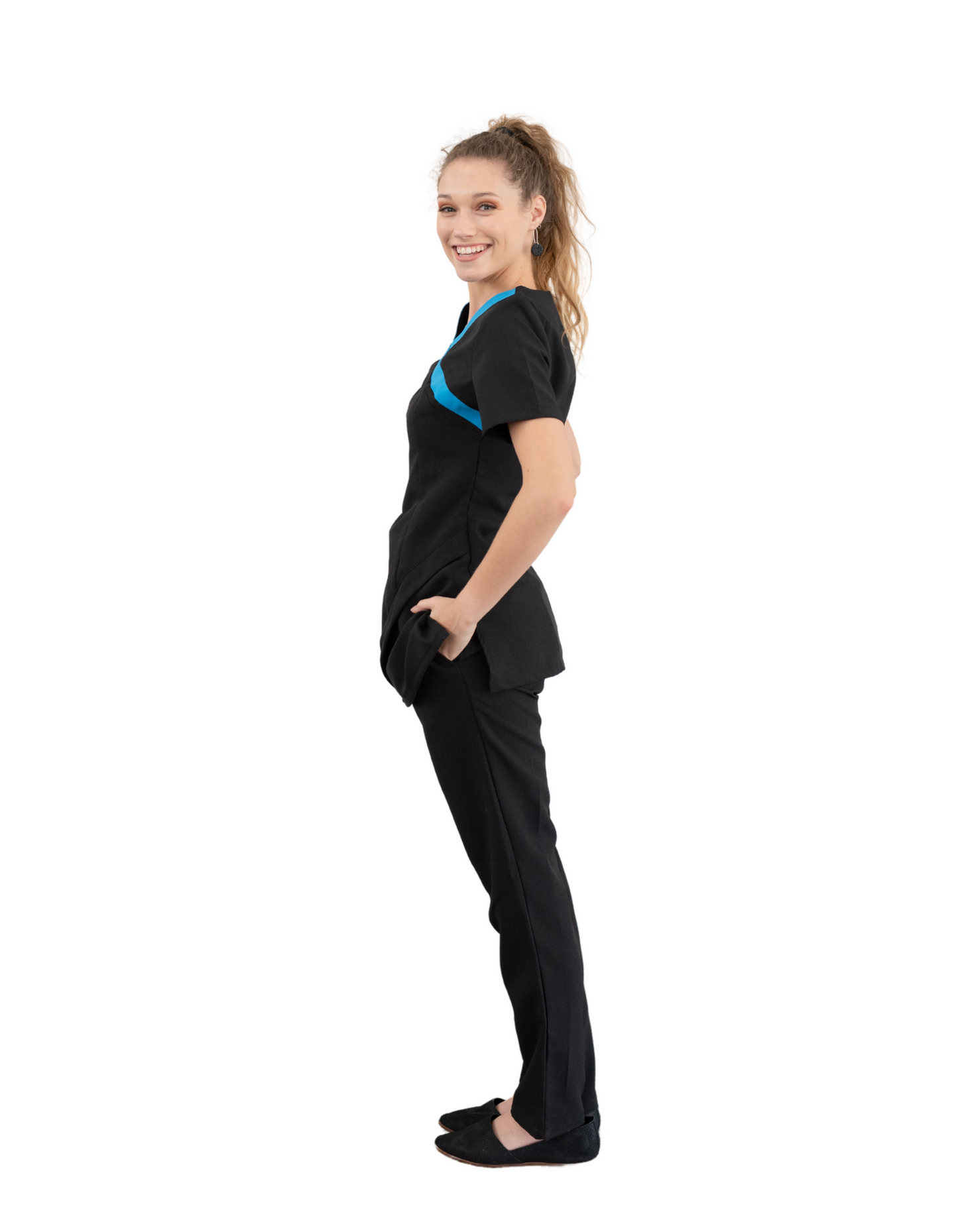 Onyx Tunic Black/Turquoise (While Stocks Last)