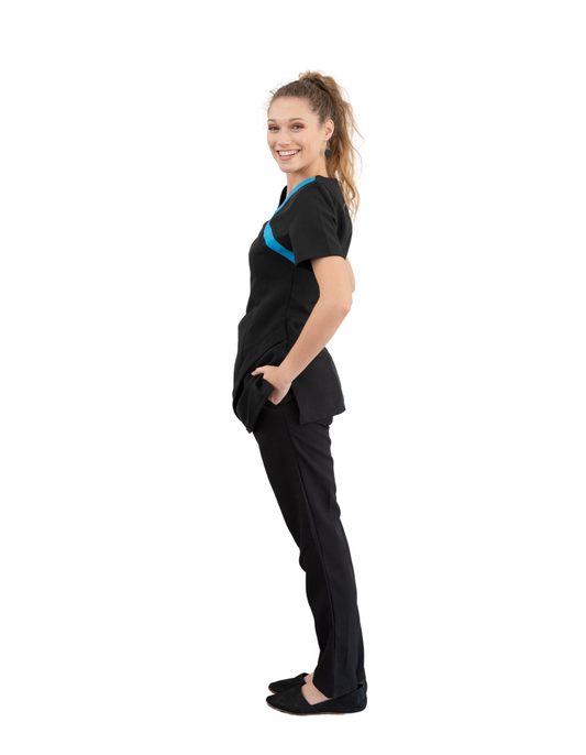 Onyx Tunic Black/Turquoise (While Stocks Last)