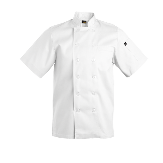 Savona Short Sleeve Chef Jacket