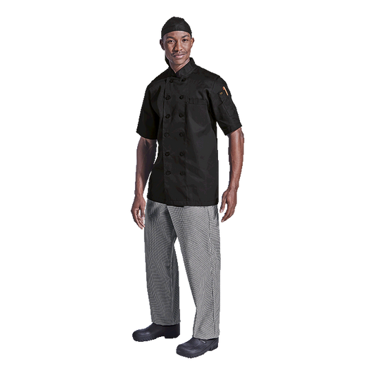 Savona Short Sleeve Chef Jacket