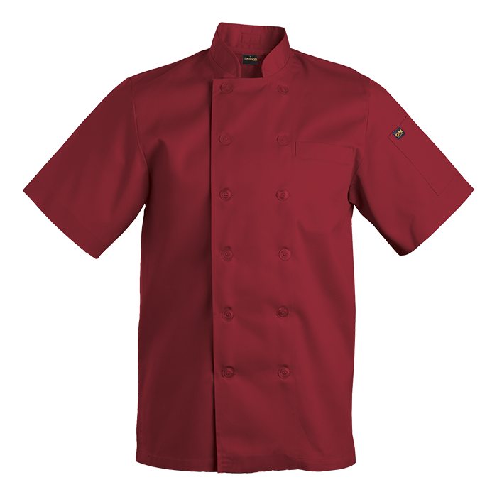 Savona Short Sleeve Chef Jacket