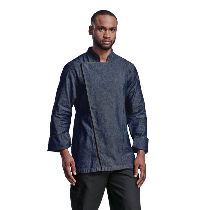 Premium Denim Chef Jacket